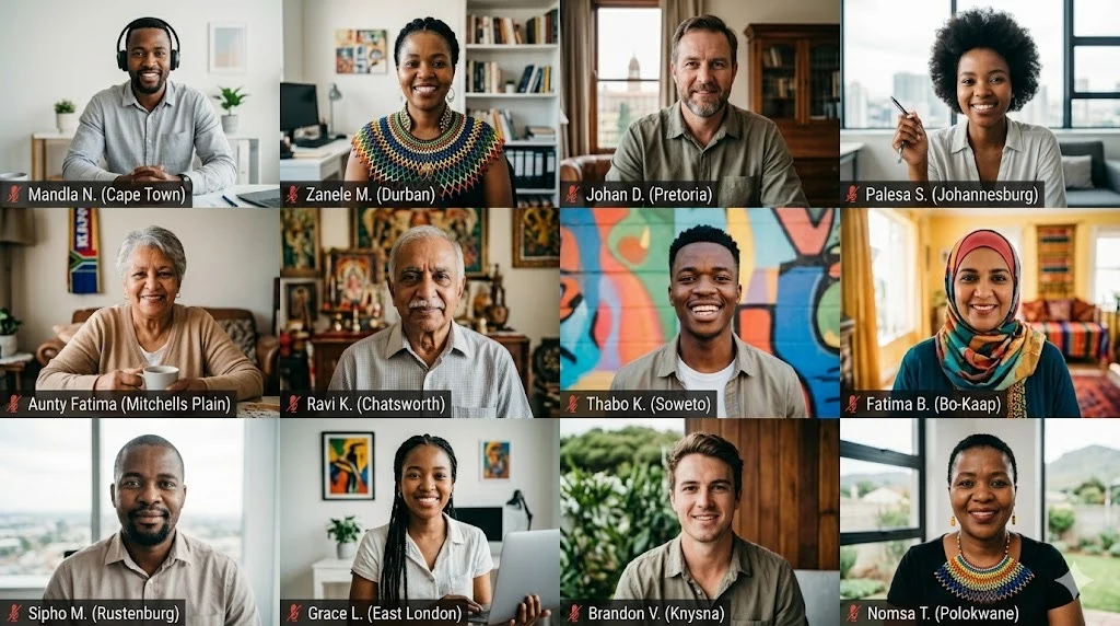 A live Medilearn session with doctors joining from across South Africa